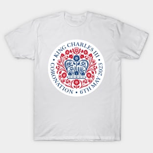 King Charles III Official Coronation Emblem T-Shirt